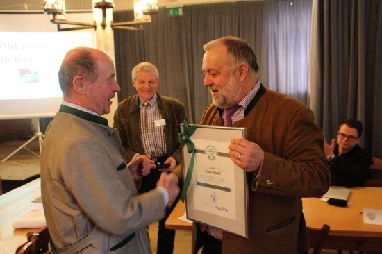 Auszeichnung für Kronacher Klaus Riedel